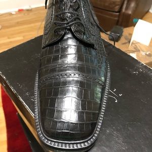 Men’s Black Alligator shoes